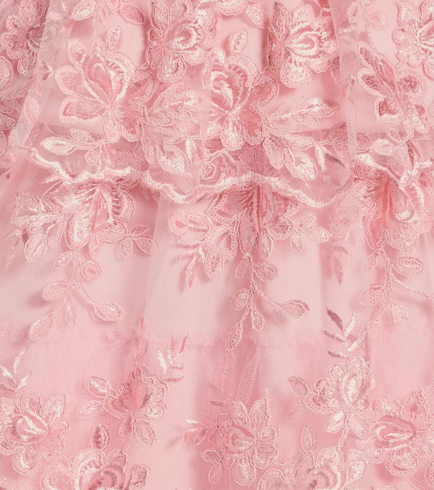 Windsor Andrea Corset Floral Embroidered A-Line Party Dress PINK Sale
