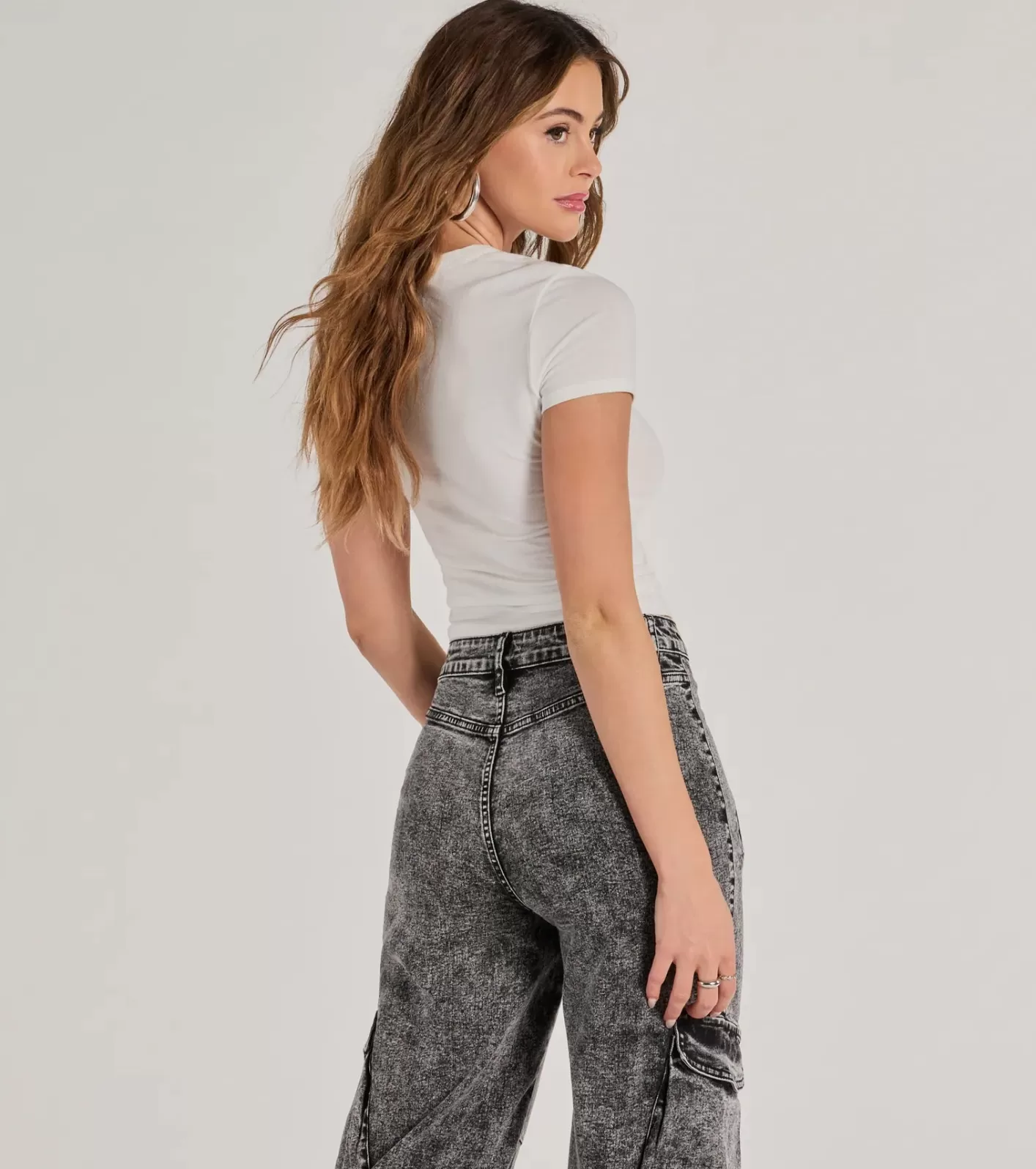 Windsor Do Not Disturb Cropped Graphic Tee WHITE Best