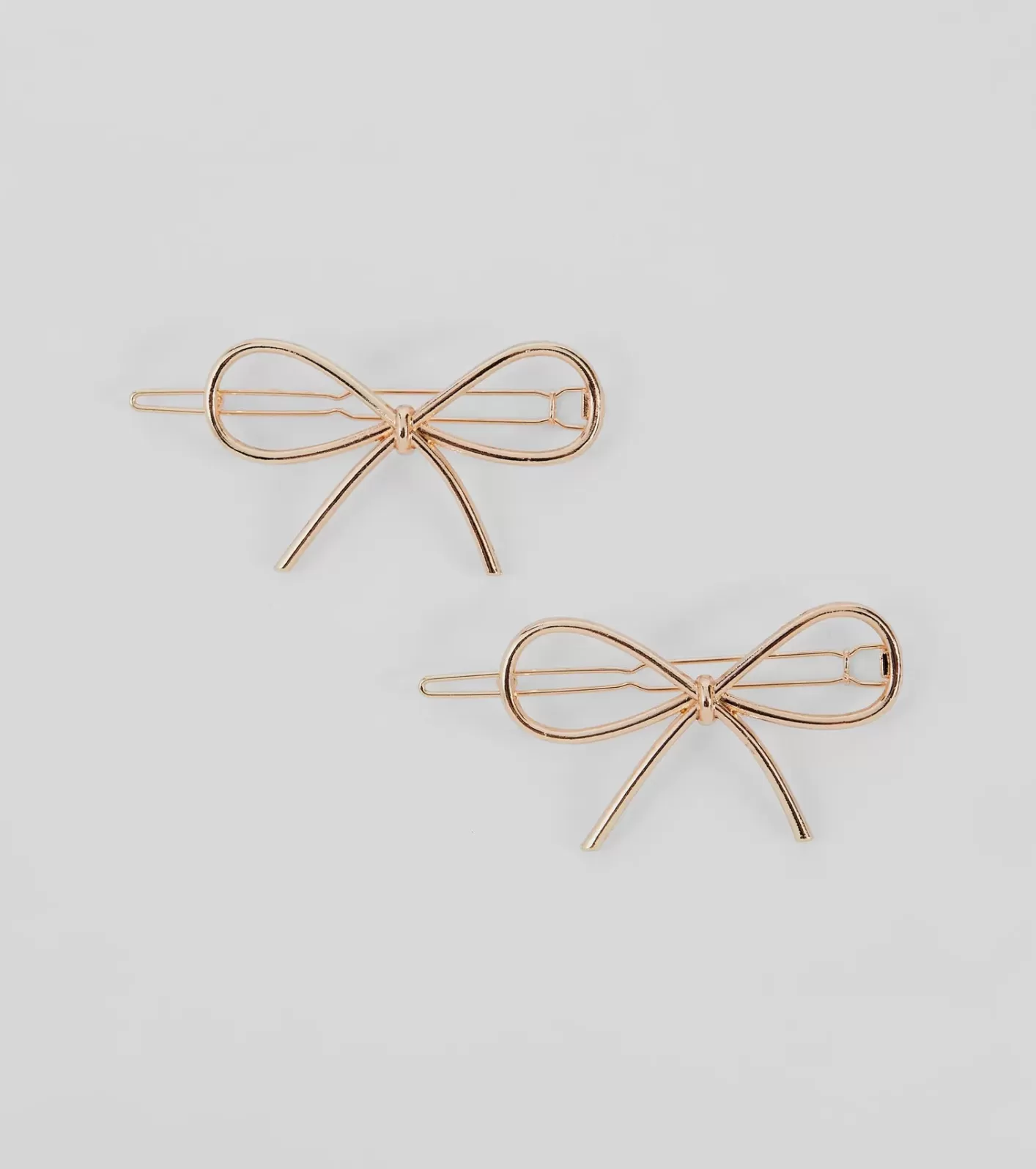 Windsor Isn't She Lovely Bow Hair Clips GOLD Sale