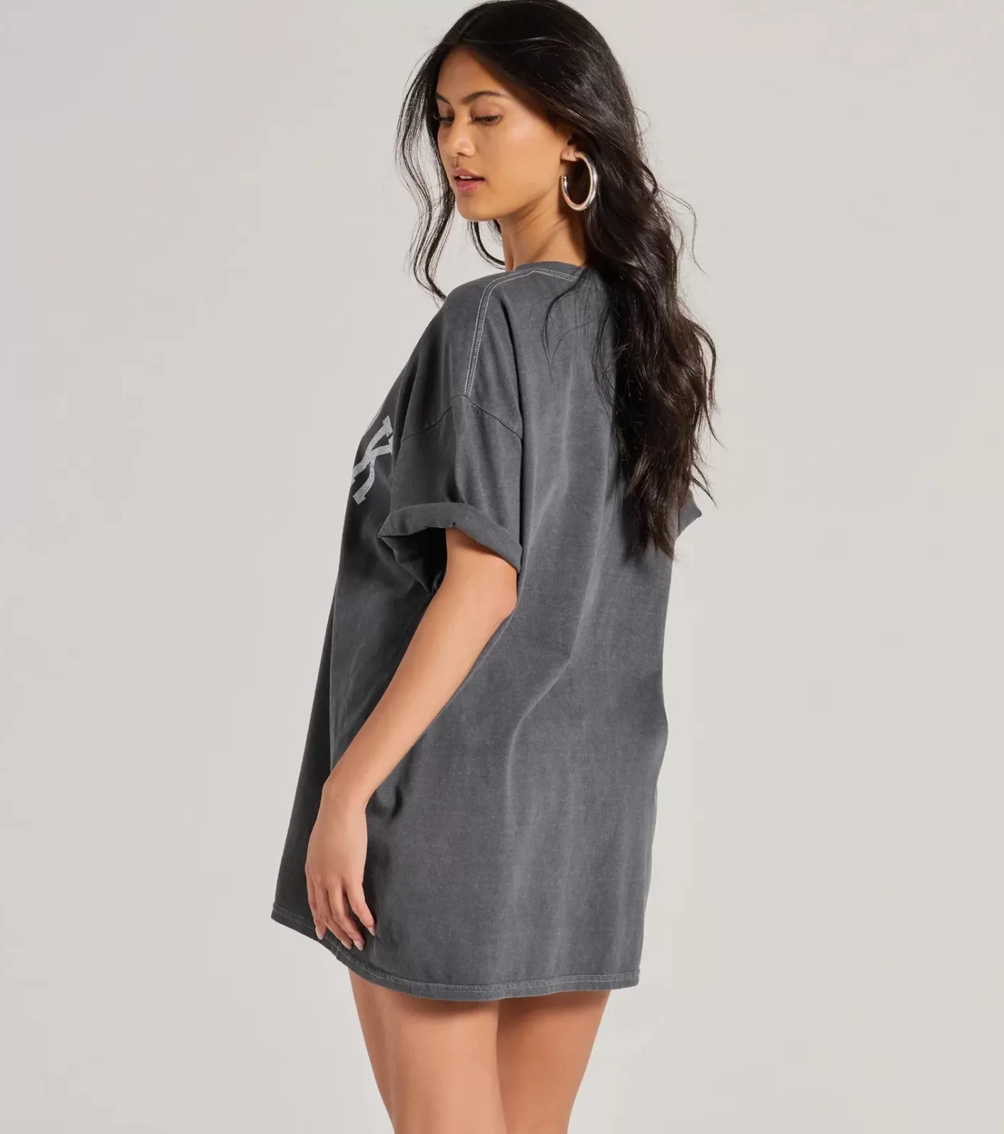 Windsor New York Oversized Graphic Tee BLACK Shop