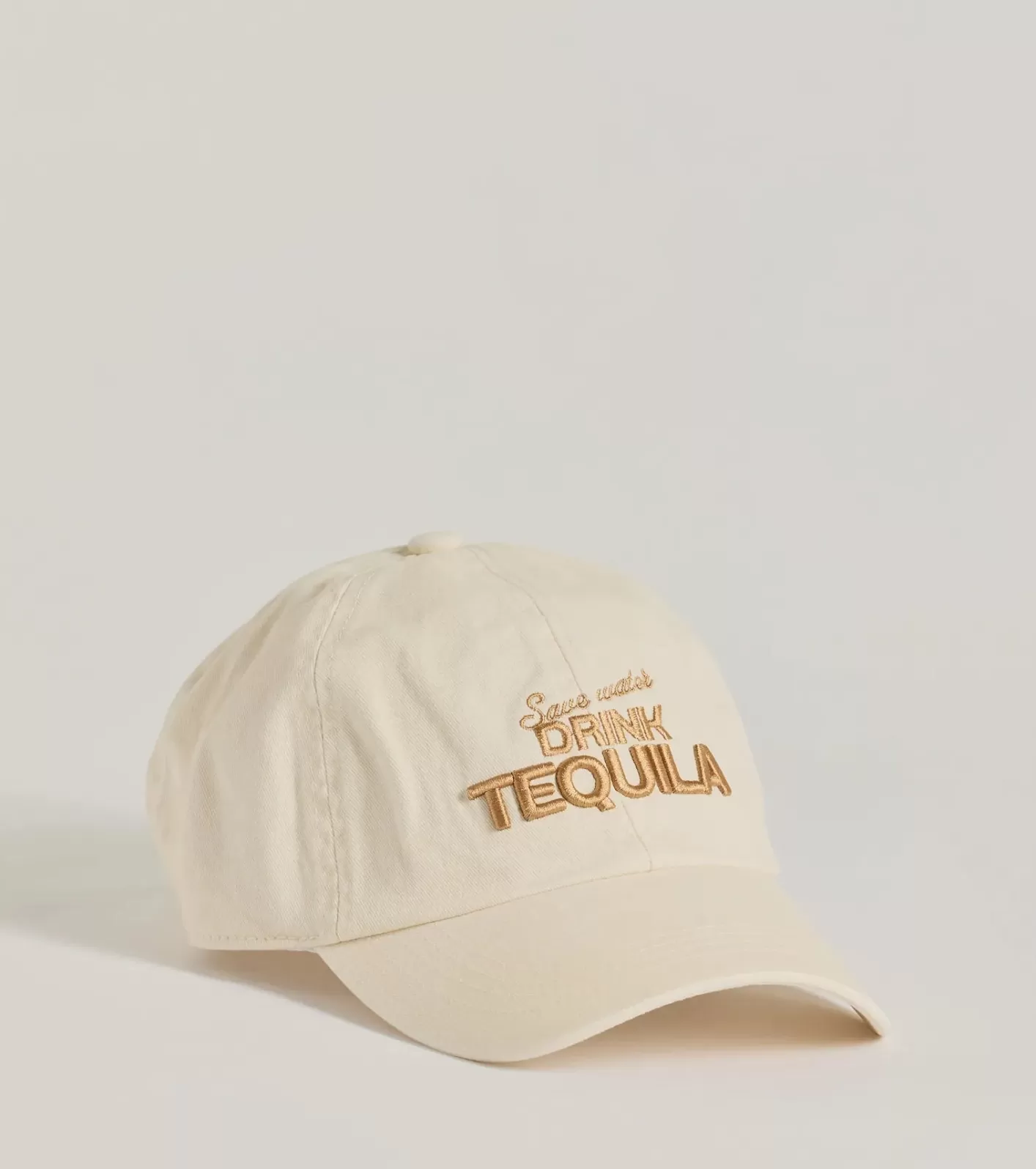 Windsor Save Water, Drink Tequila Baseball Cap BEIGE New