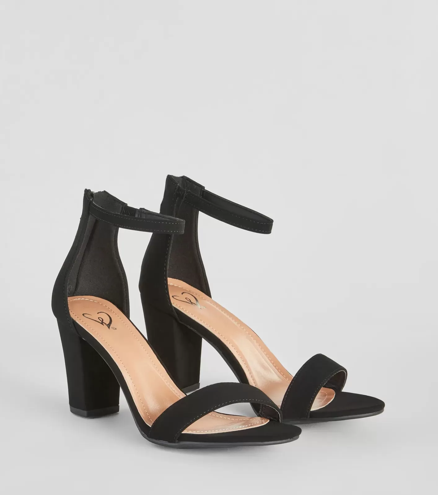 Windsor Smooth And Sleek Block Heels BLACK Fashion