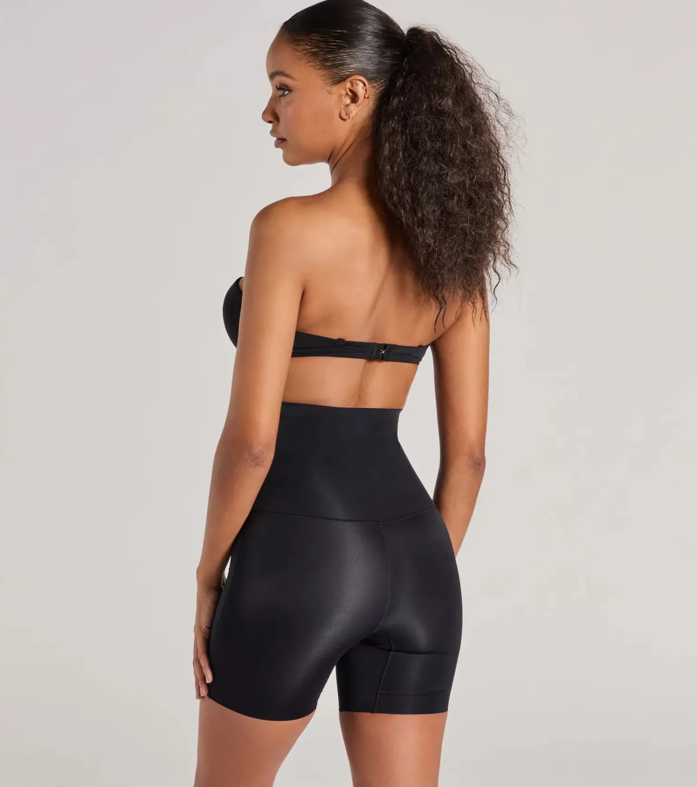 Windsor Smooth Look Scuba High Waist Shaper Shorts BLACK Sale