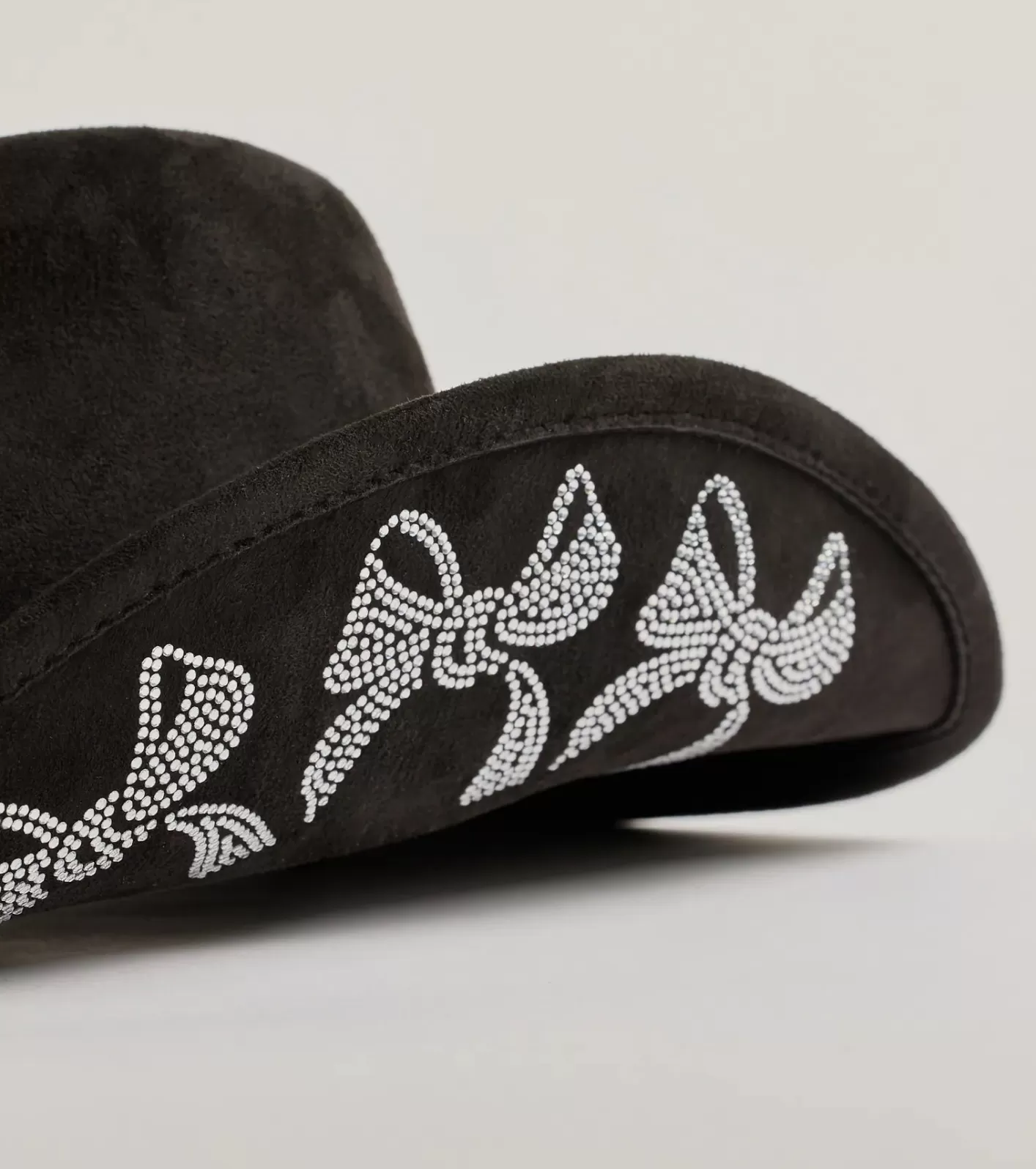 Windsor Sparkle On Rhinestone Bow Cowboy Hat BLACK Online