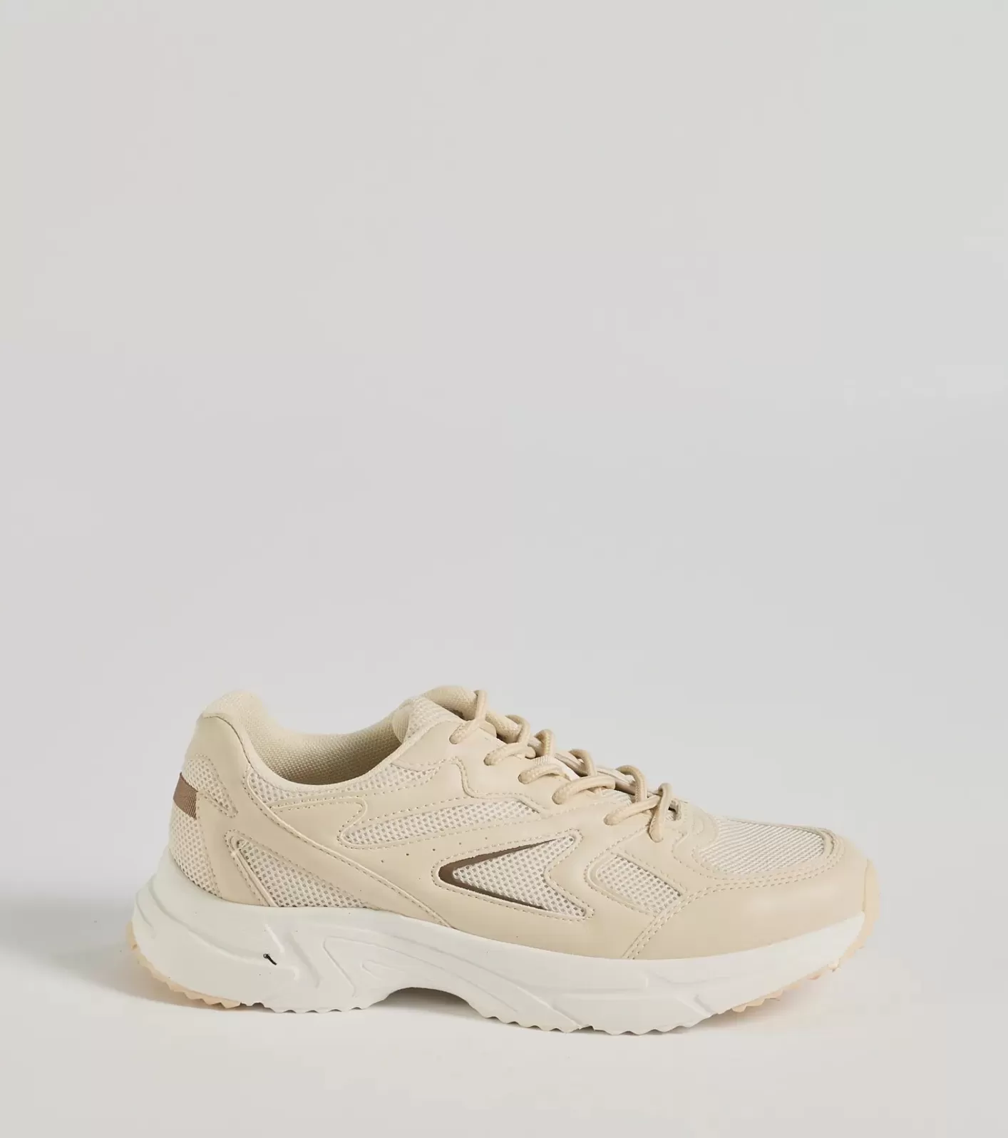 Windsor Sporty Trend Chunky Sneakers BEIGE Hot